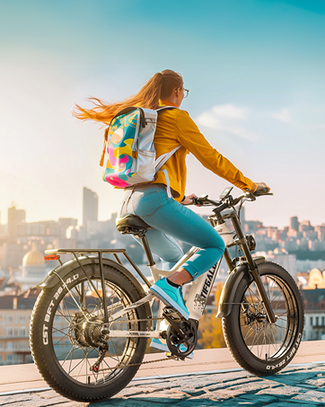 [Classic Model] Tifgalop®  ES7 Signle Motor Ebike,Commuting and off-road