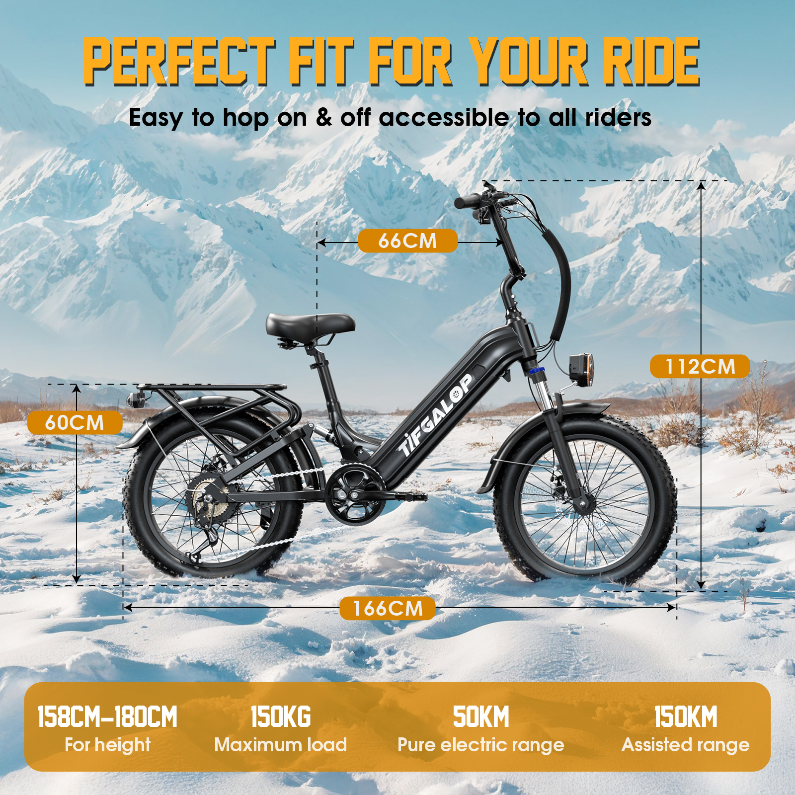 Tifgalop® XC20 Electric Bike 