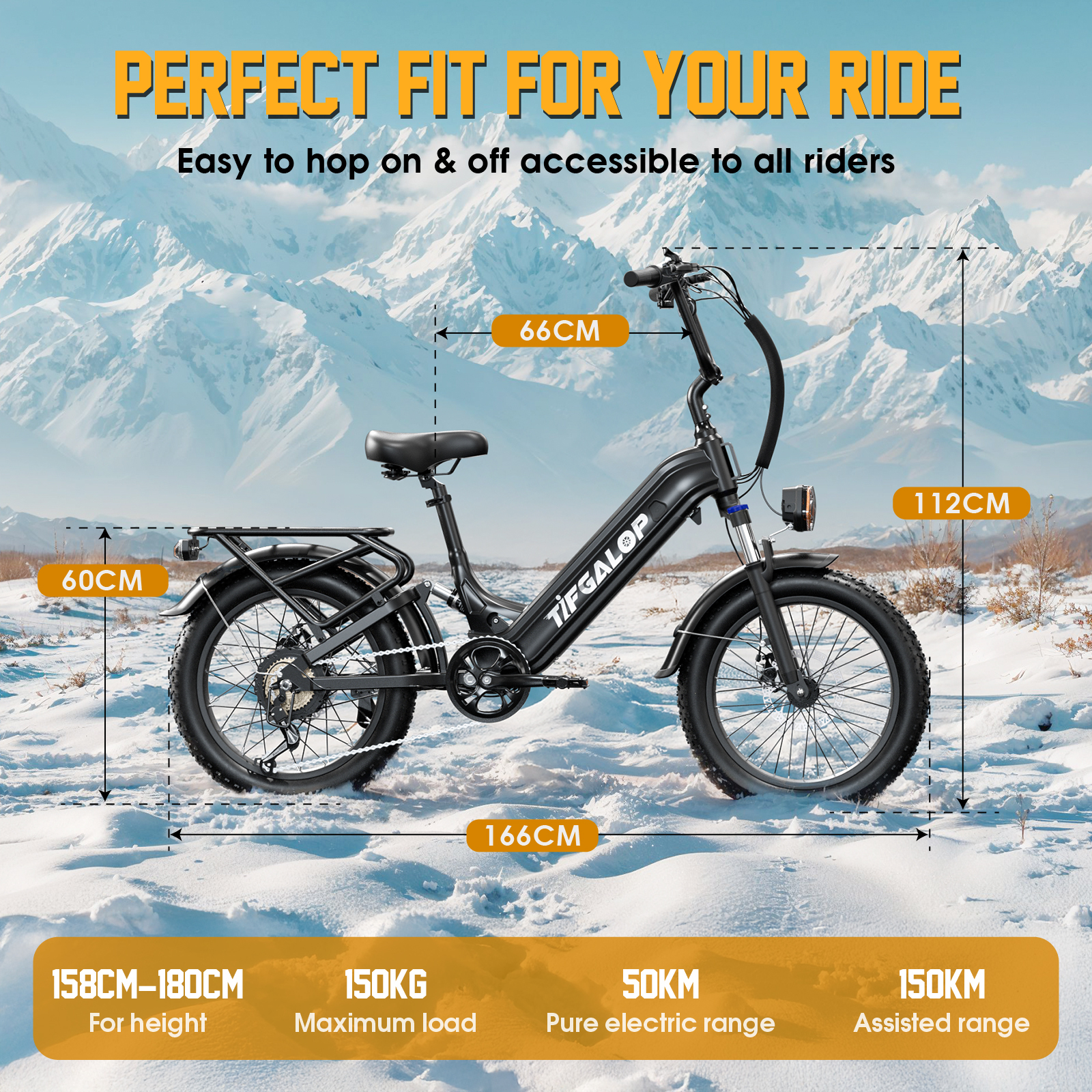 Tifgalop® XC20 Electric Bike 