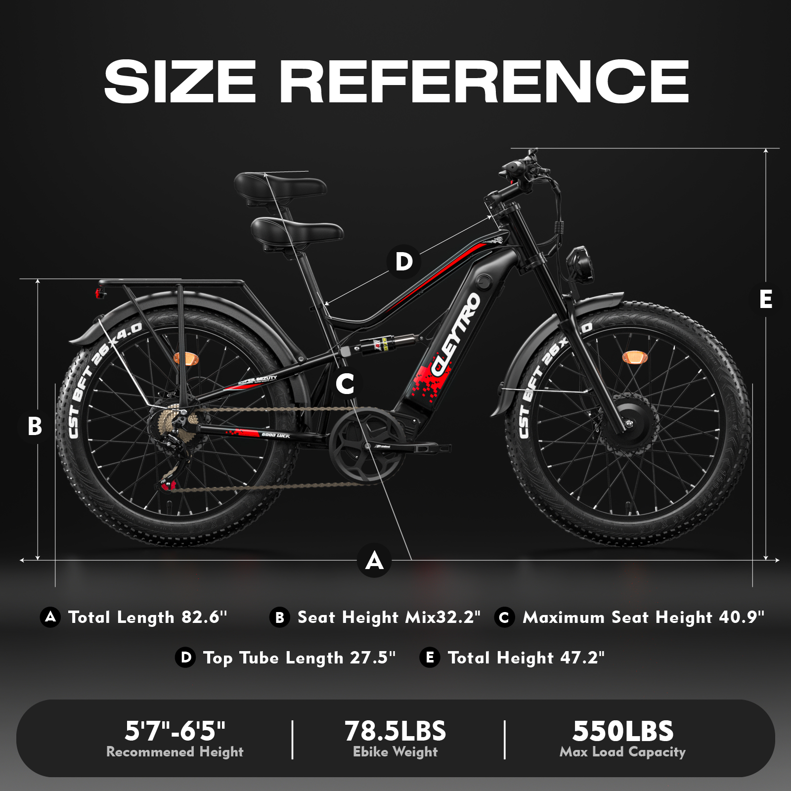  Tifgalop® ES7 Pro -Front & Rear Dual Motor -Drive/ Dual-Suspension Performance E-Bike