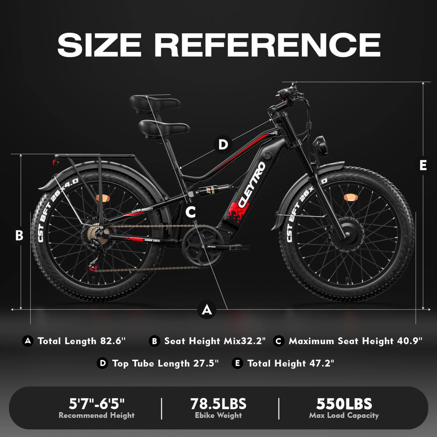  Tifgalop® ES7 Pro -Front & Rear Dual Motor -Drive/ Dual-Suspension Performance E-Bike