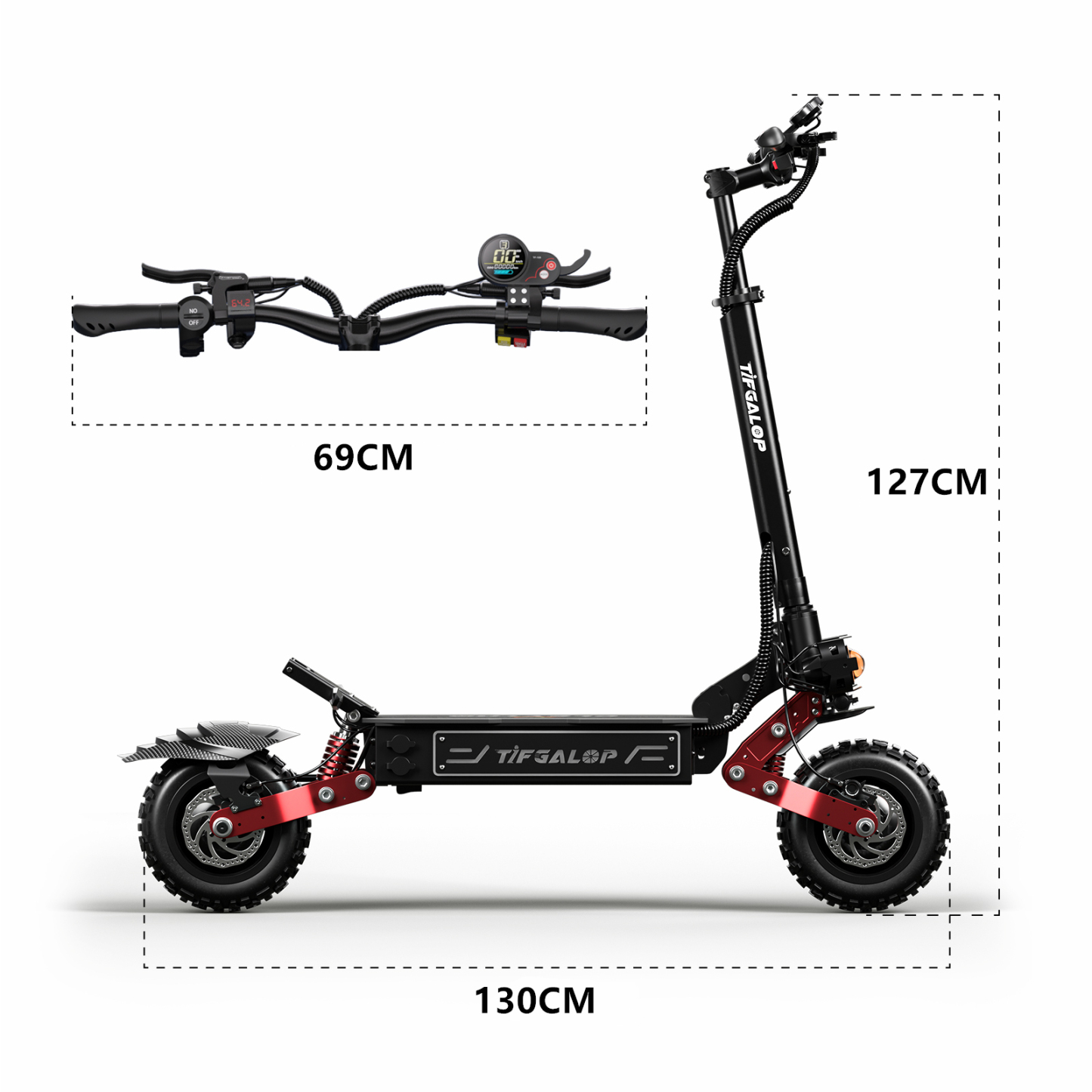 Tifgalop K8 6000W Dual Motor Electric Scooter – Tifgalop Cleytro EU