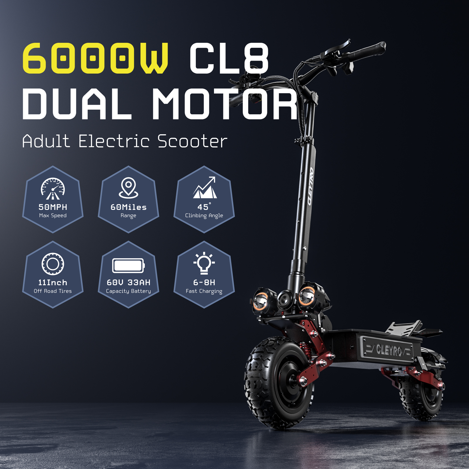 [2026 New Scooter launch] Cleytro CL8 - Cool New Choice for Outdoor Cycling