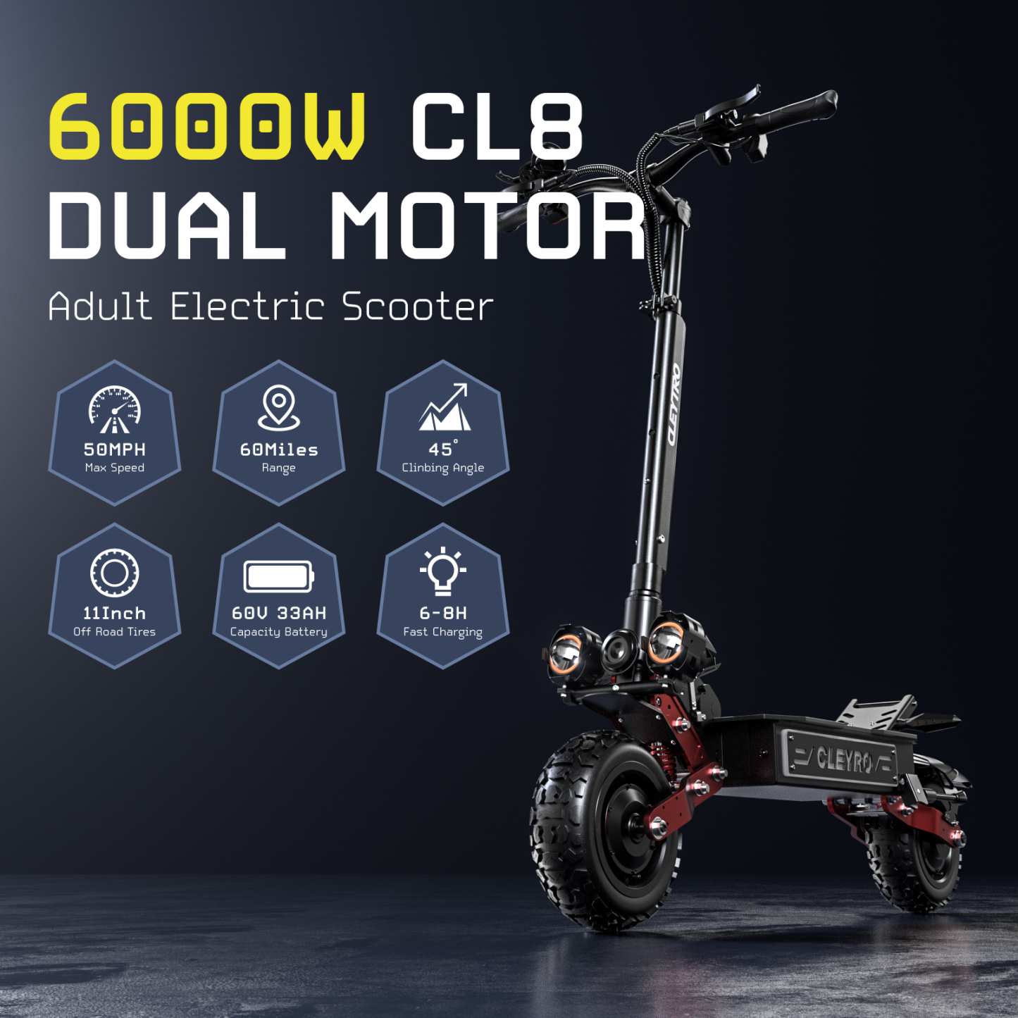 [2026 New Scooter launch] Cleytro CL8 - Cool New Choice for Outdoor Cycling