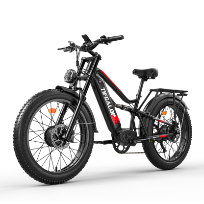 [Dual Motor E-bike] Tifgalop® ES7 Pro Dual-Drive/ Dual-Suspension Performance.