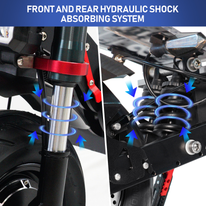 【Limited Discount €100】Tifgalop®K8 EScooter ,the Outdoor Beast with 6000W Dual Motor