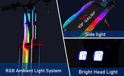 【Limited Discount €100】Tifgalop®K8 EScooter ,the Outdoor Beast with 6000W Dual Motor