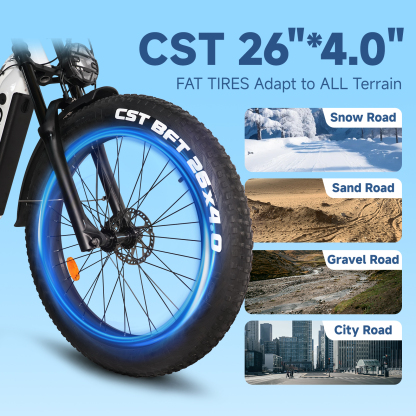 [Classic Model] Tifgalop®  ES7 Signle Motor Ebike,Commuting and off-road