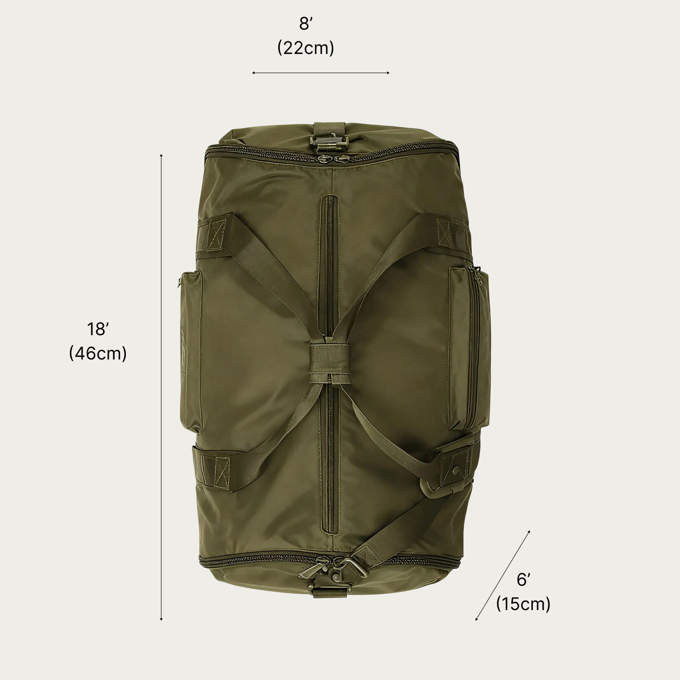Tactical Travel Nylon Duffle Bag
