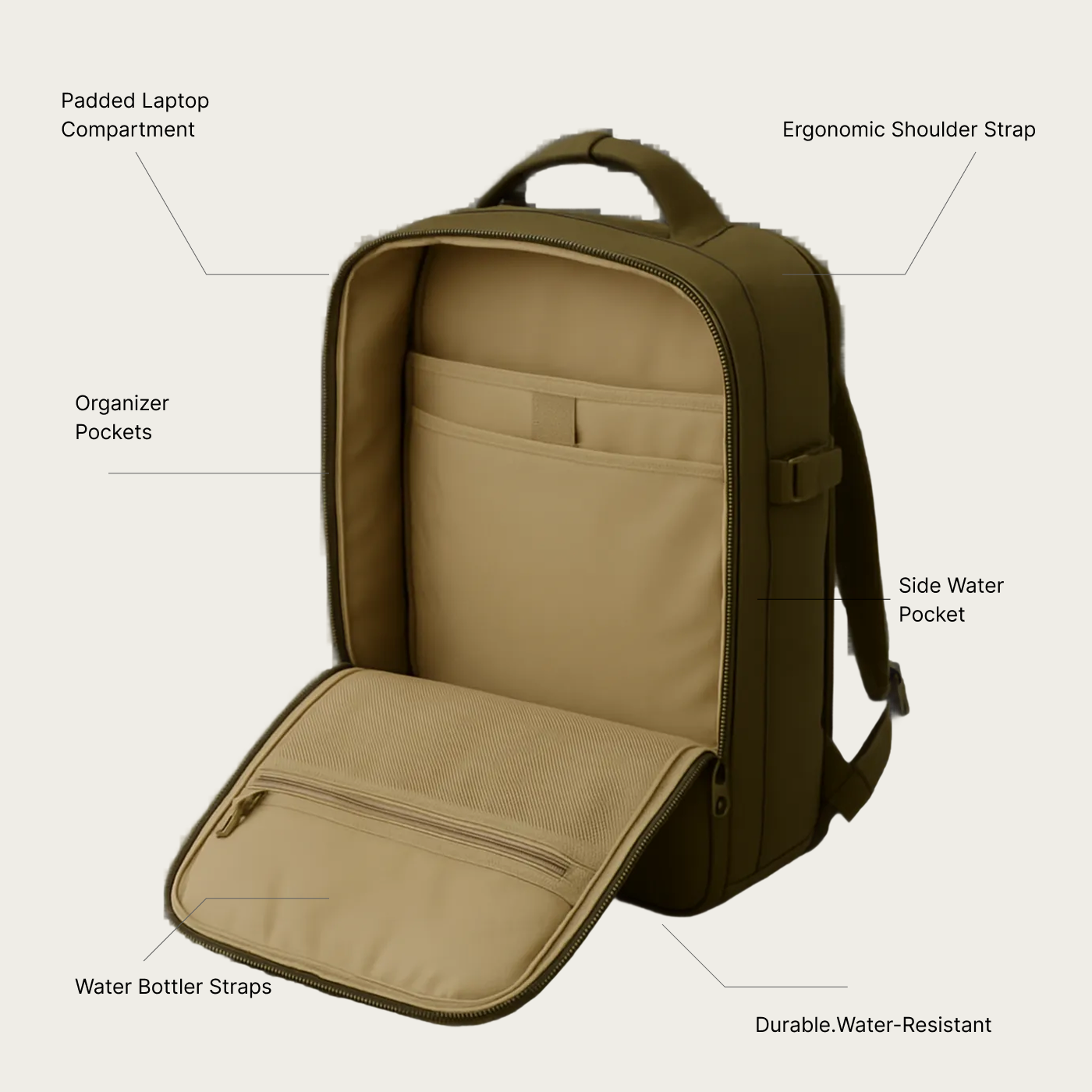 Waterproof Hiking Daypack Rucksack