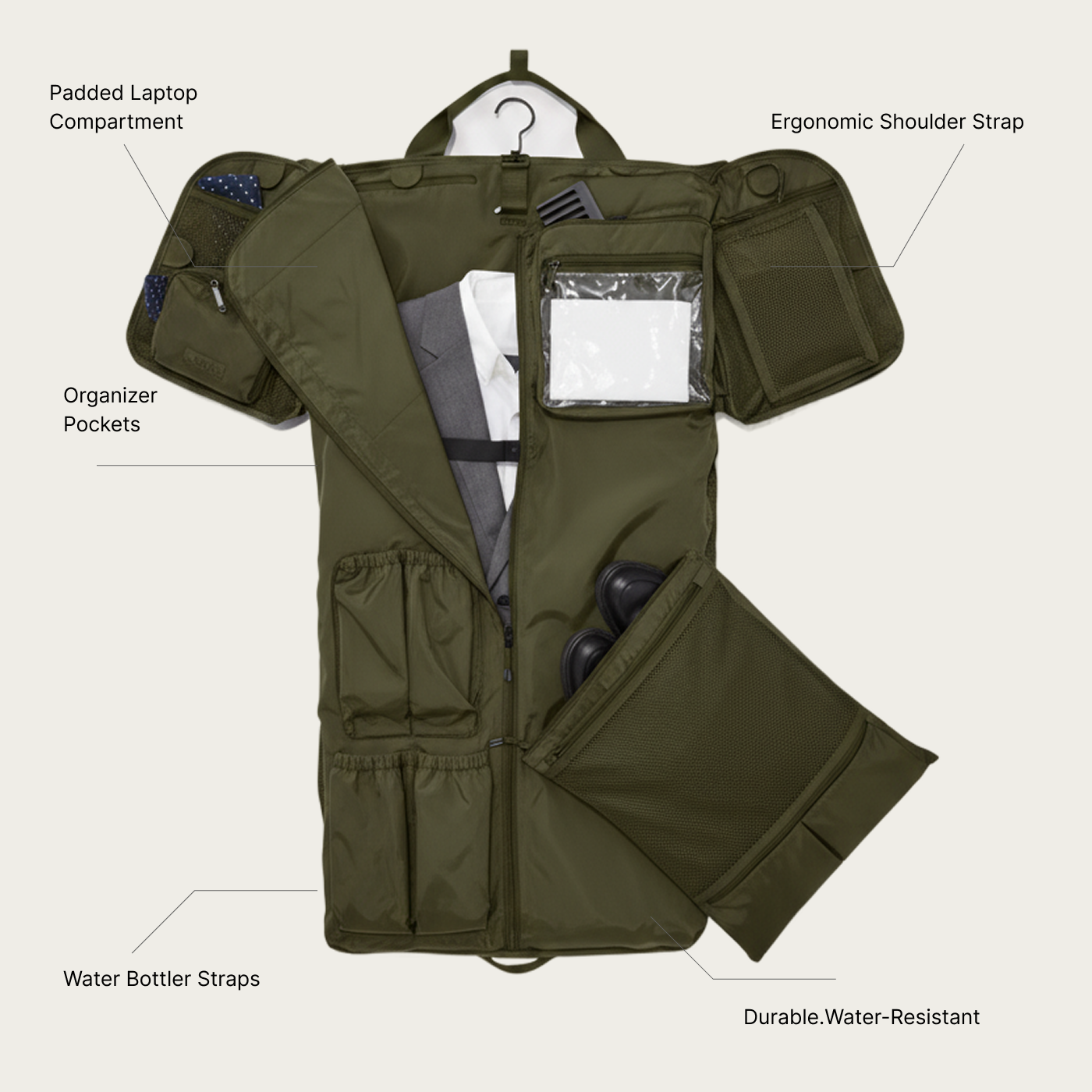 Multi-Pocket Camping Duffel Bag