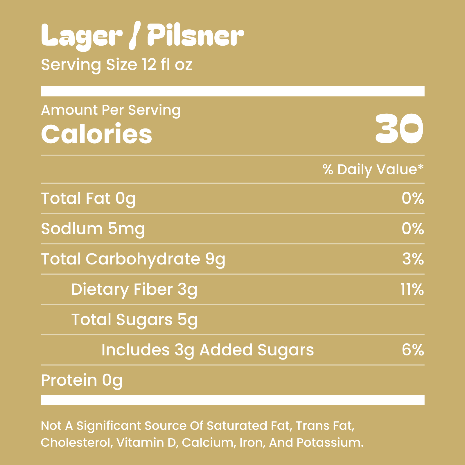 Lager / Pilsner