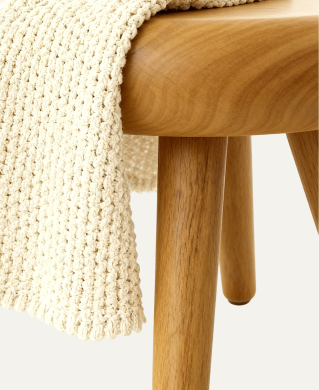 Demo-- small wooden stool