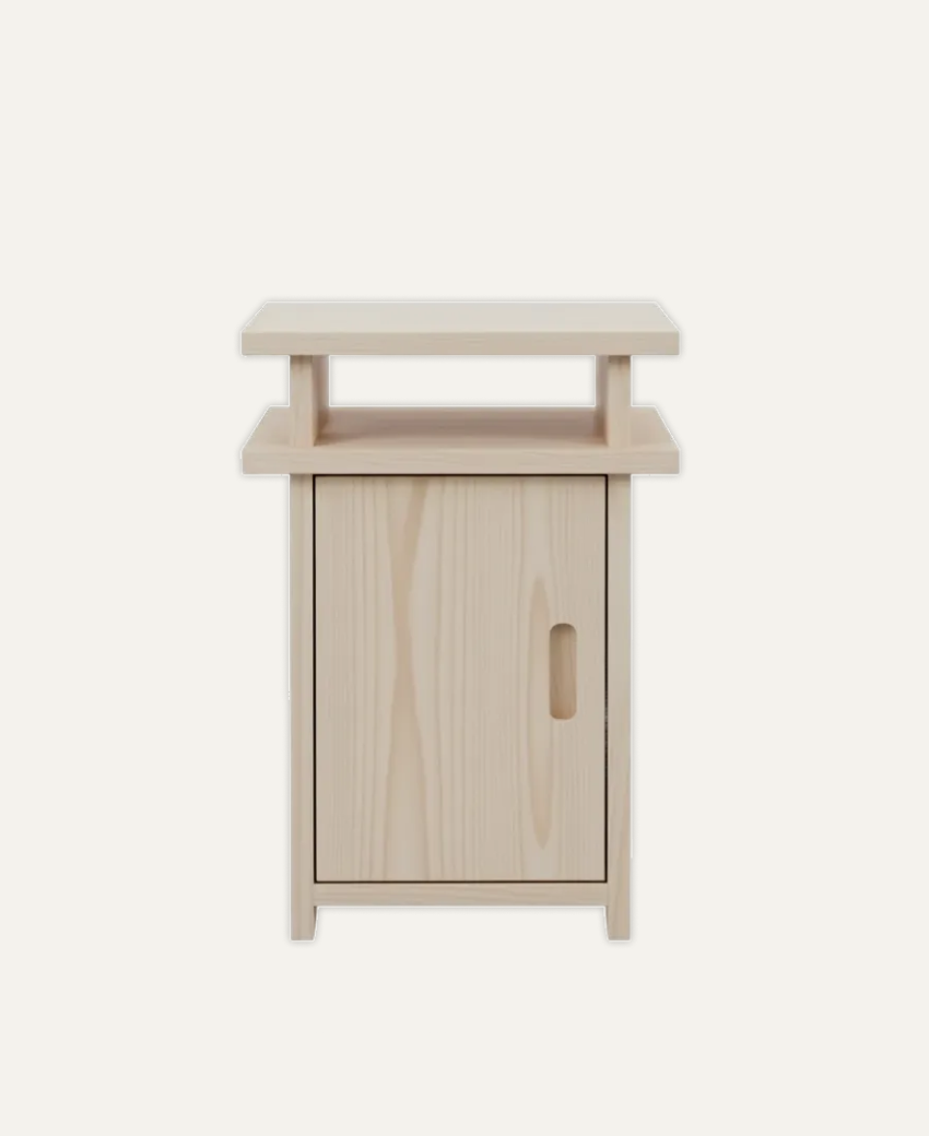 Sleep™ Cooling Gel Memory Foam Inspired Bedside Table with 10" Medium Profile Design