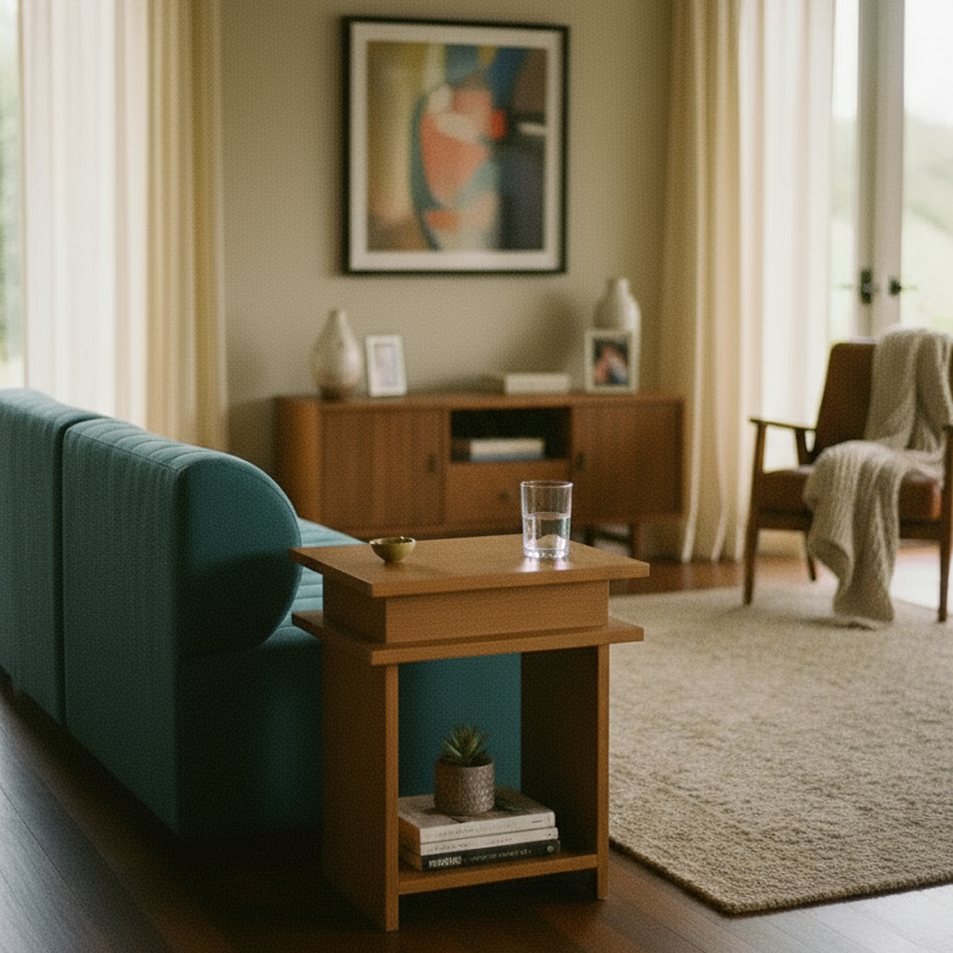 Sleep™ Cooling Gel Memory Foam Inspired Bedside Table with 10" Medium Profile Design