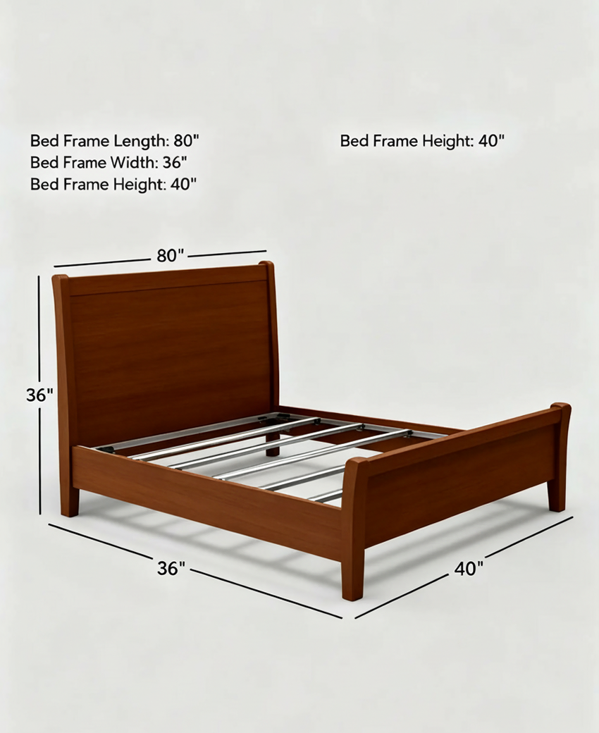 Mosen Wood Bed
