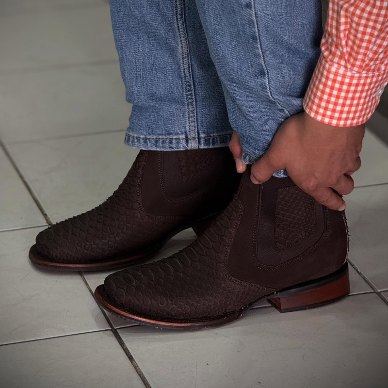 Handmade Python Boss Boots