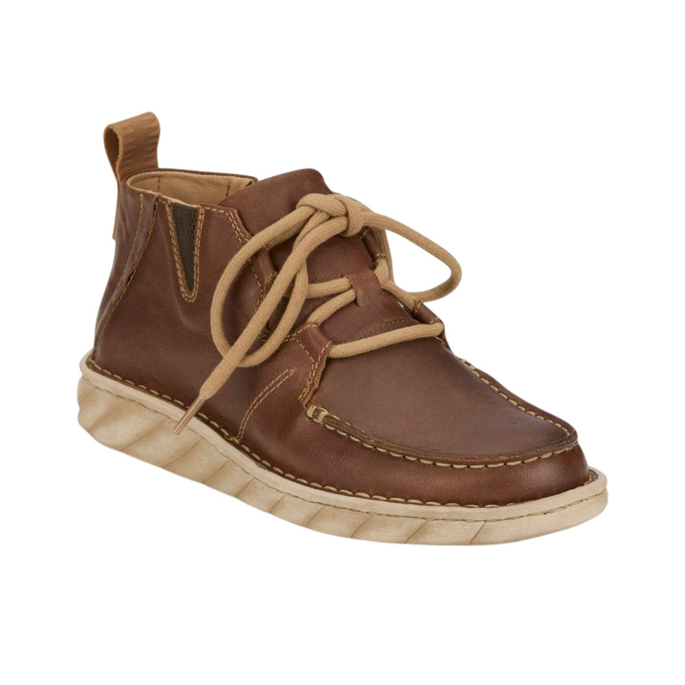 Estancia Leather Moc Toe Chukka Boots