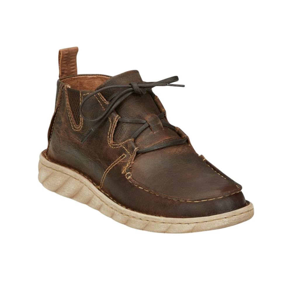 Estancia Leather Moc Toe Chukka Boots