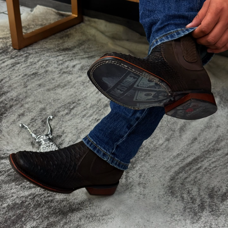 Handmade Python Boss Boots