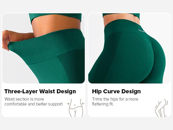 BRXL  BrxlGrit【Discount for live】Hip Lifting Tummy Control Leggings for Womens High Waisted No Front Seam Stretchy Gym Pilates Yoga Leggings-brxl-1