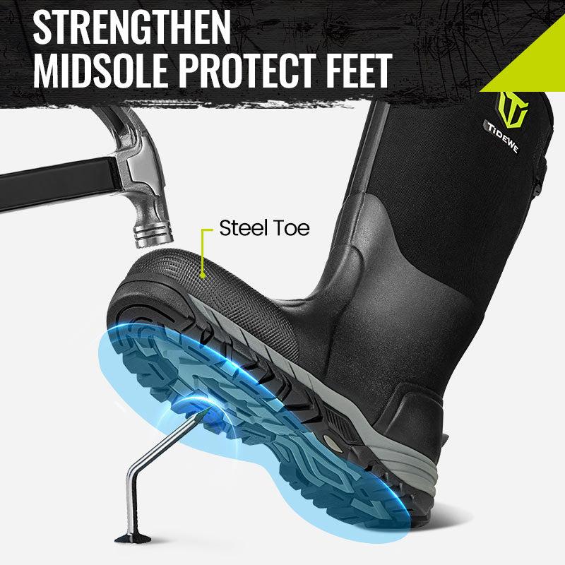 Pin-resistant Waterproof Anti-slip Rubber Boots