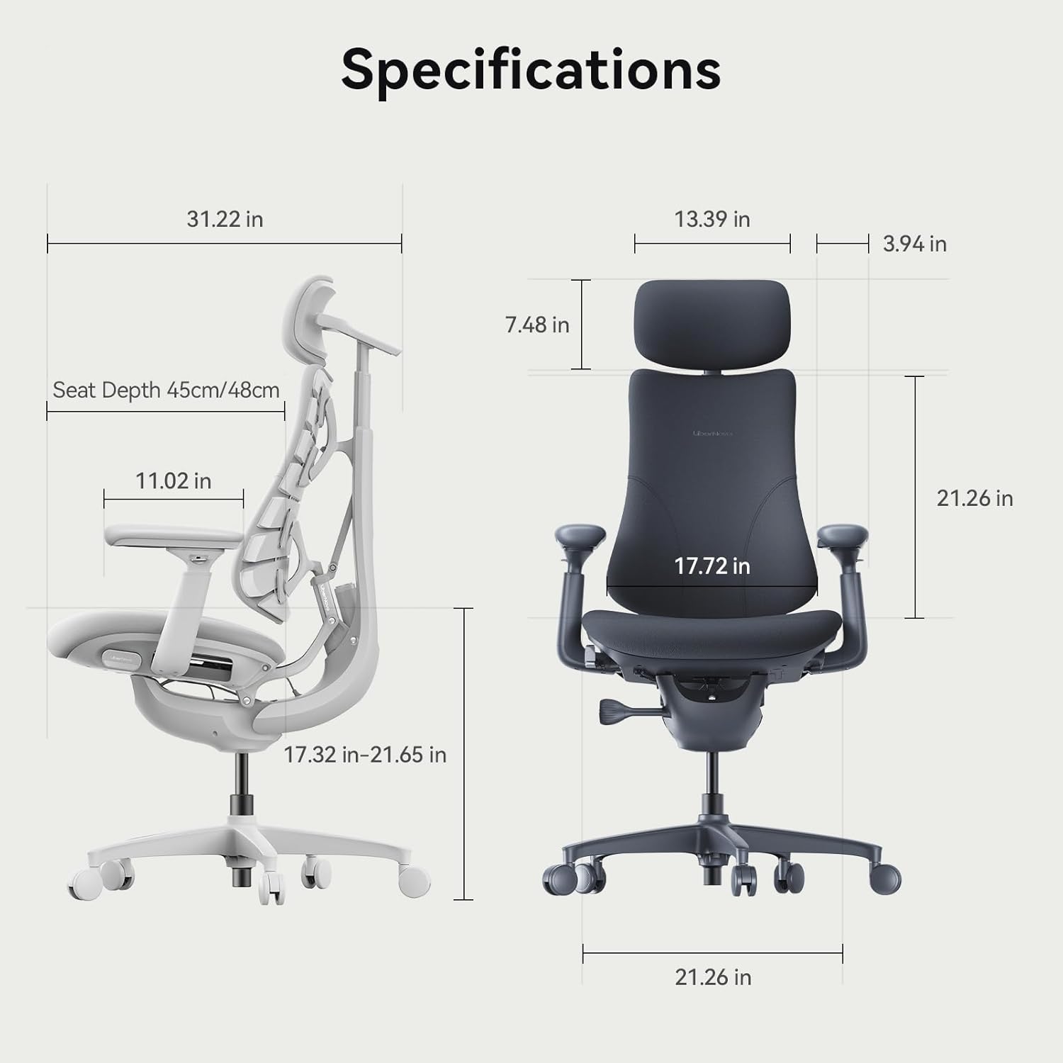 LiberNovo Omni Dynamic Ergonomic Chair