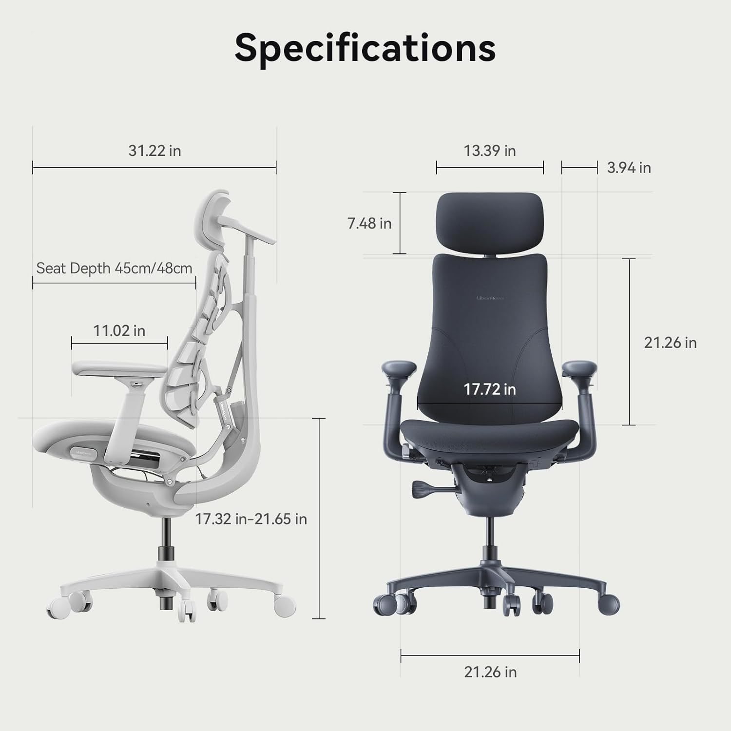LiberNovo Omni Dynamic Ergonomic Chair