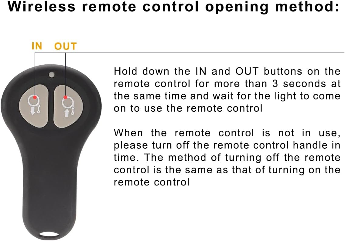 RUGCEL WINCH Portable Winch 12V DC Electric Utility winch,4500lb/2041kg Single Line Pull with Steel Mounting Plate, Integrated Hawse Fairlead and Synthetic Rope,Infrared remote control,atv utv winch