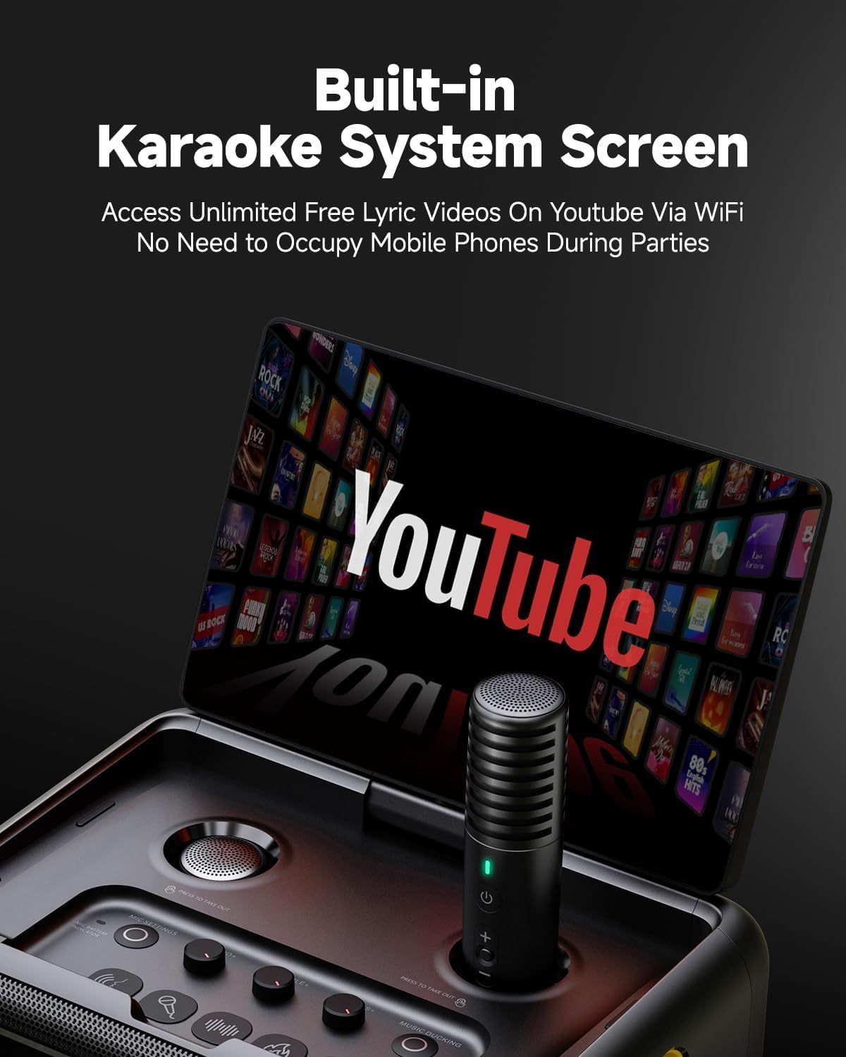 Ikarao Break X2 Portable Wireless Karaoke Machine
