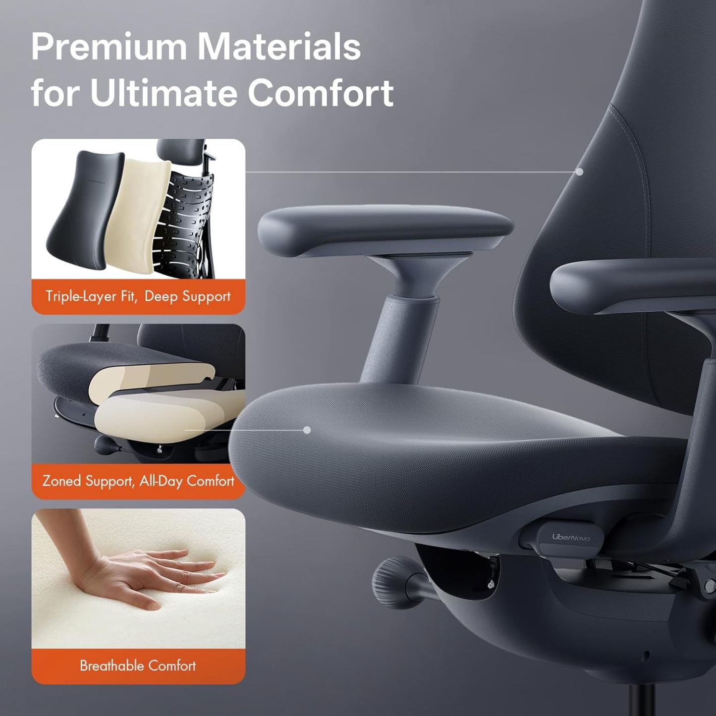 LiberNovo Omni Dynamic Ergonomic Chair