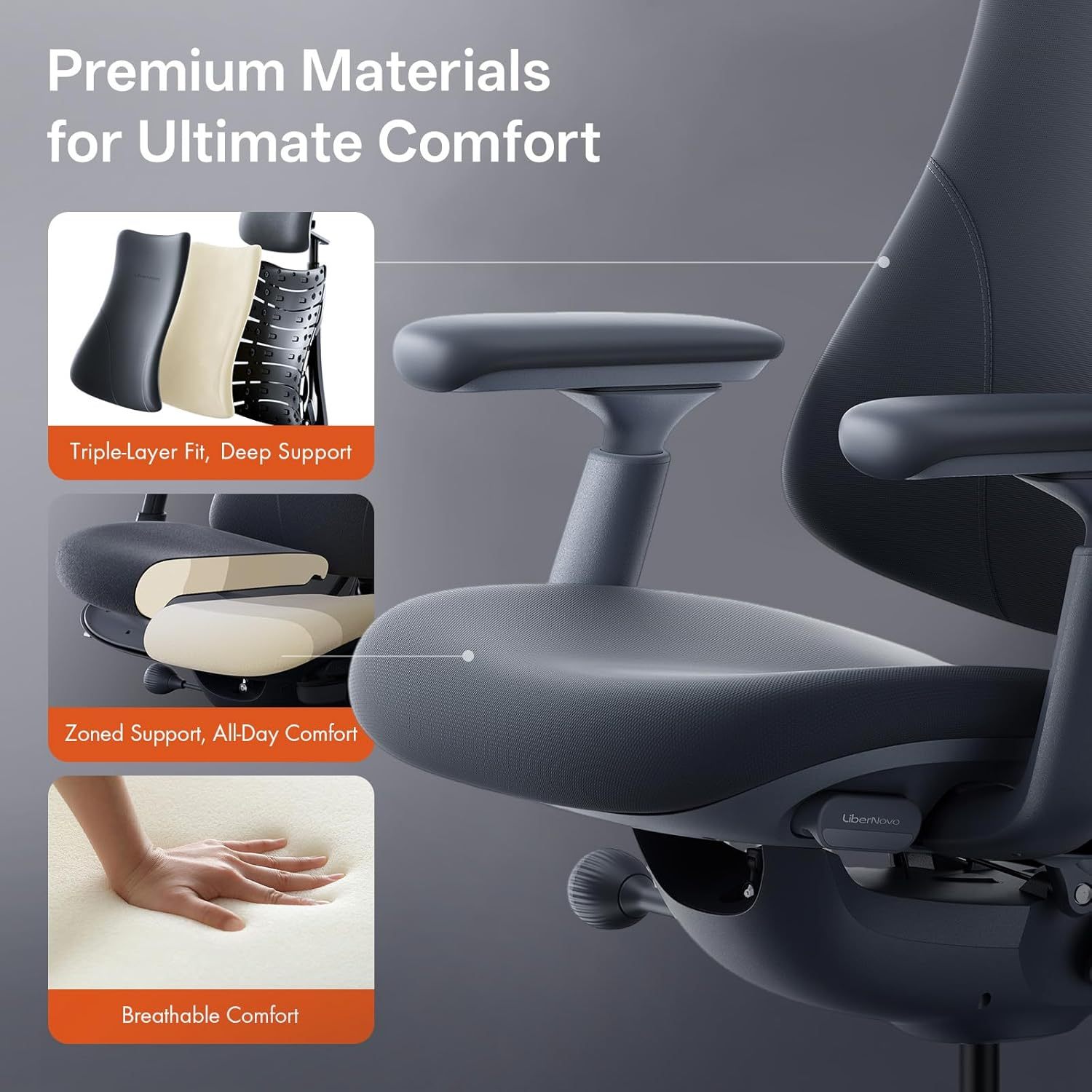 LiberNovo Omni Dynamic Ergonomic Chair