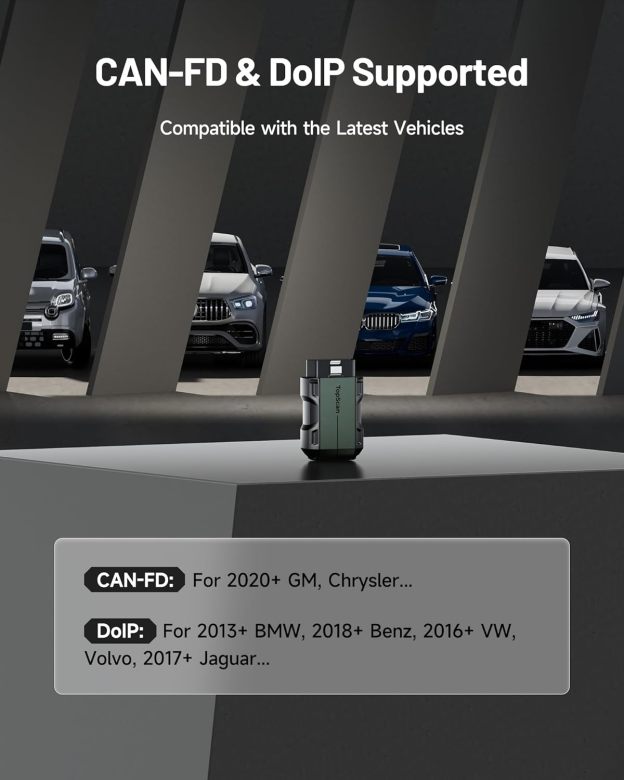 TOPDON Topscan Master OBD2 Scanner Bluetooth, 2026 Wireless Bidirectional Scan Tool, All System Diagnostic Tool for iOS & Android, 30+ Resets, FCA AutoAuth, CAN-FD/DoIP, Upgraded Version of TopScan