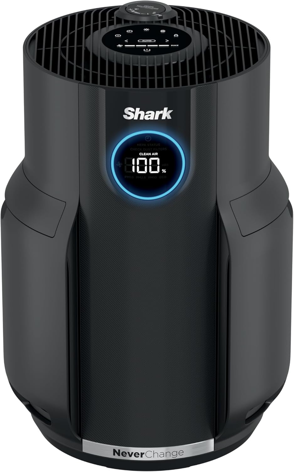 Shark Air Purifier for Home, NeverChange Max, for Large Room, Kitchen, Home Office, HEPA-Exceeding Filter, Captures Pollutants, Pet Dander, Dust, Odor, Smoke, and More, HP301