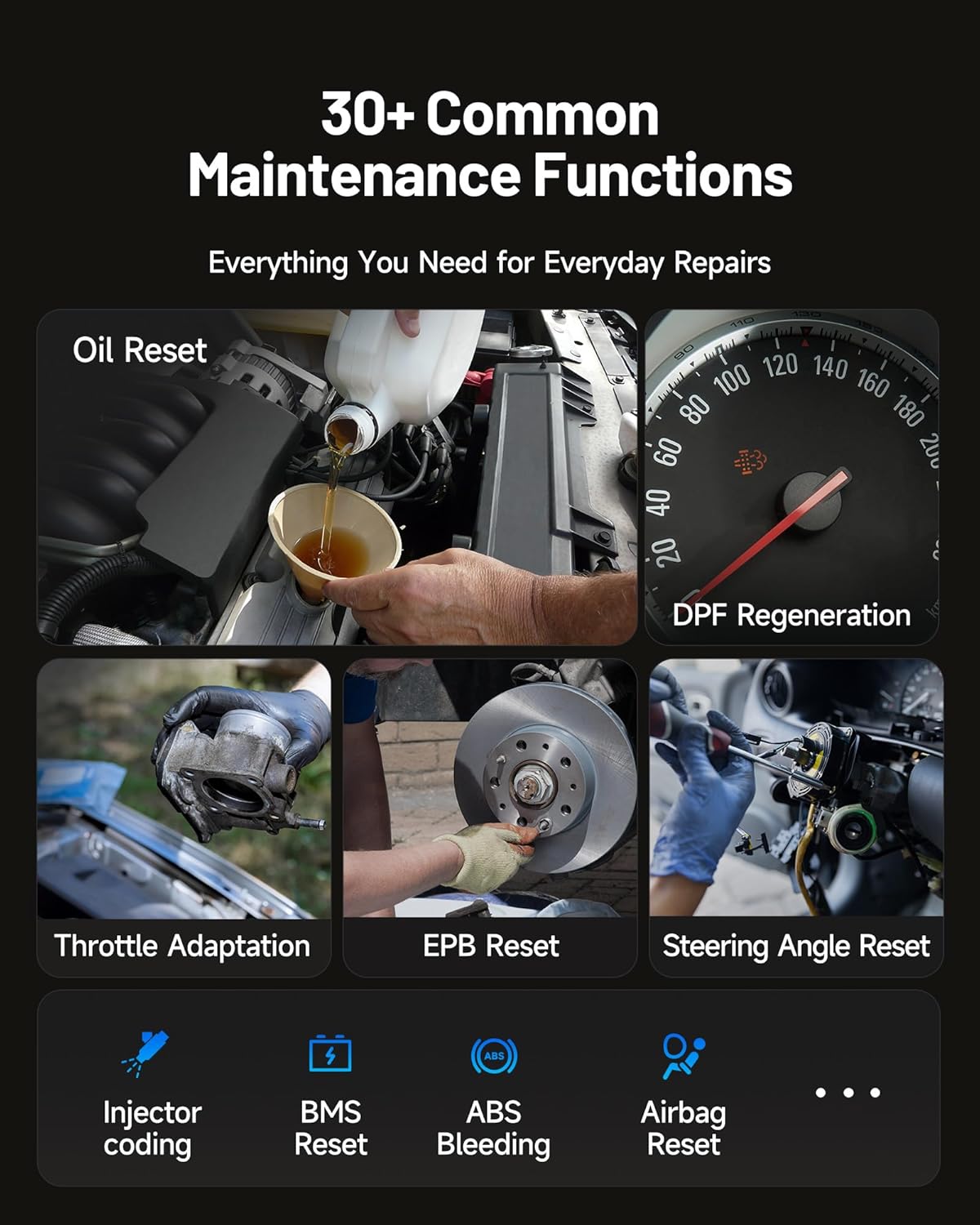 TOPDON Topscan Master OBD2 Scanner Bluetooth, 2026 Wireless Bidirectional Scan Tool, All System Diagnostic Tool for iOS & Android, 30+ Resets, FCA AutoAuth, CAN-FD/DoIP, Upgraded Version of TopScan
