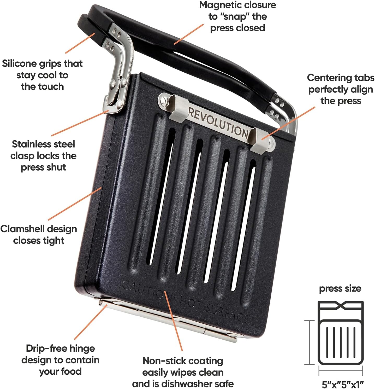 Revolution R180 Connect Plus Smart Toaster with Touchscreen (Bundle with Toastie Press & Warming Rack) Choose from 40+ Bread Types, 7 Browning Levels, & Toastie Press Mode