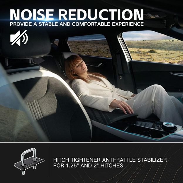 2 EBike Rack with Cross Bar, 200 LBS Capacity Electric Bicycle Racks with Ramp, 5" Fat Tire Carrier, Lockable & Foldable Bike Racks Platform, Fits 2" Standard Hitch for SUVs Cars Trucks Vans