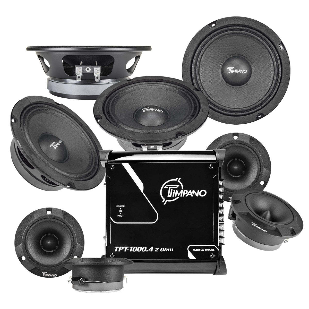 1000 Watts Car Stereo Bundle