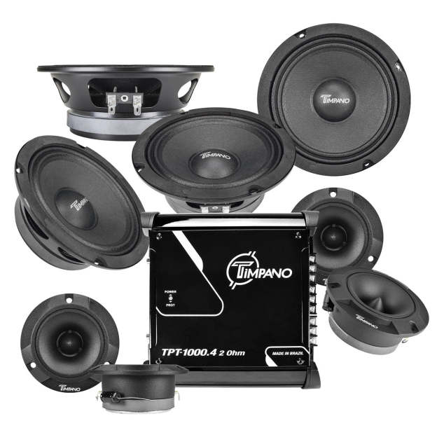 1000 Watts Car Stereo Bundle