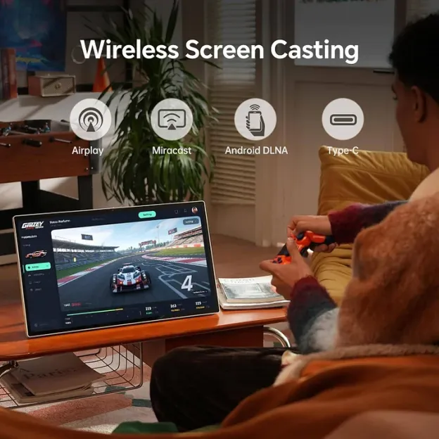 🔥24.5-Inch Smart Touch Portable TV