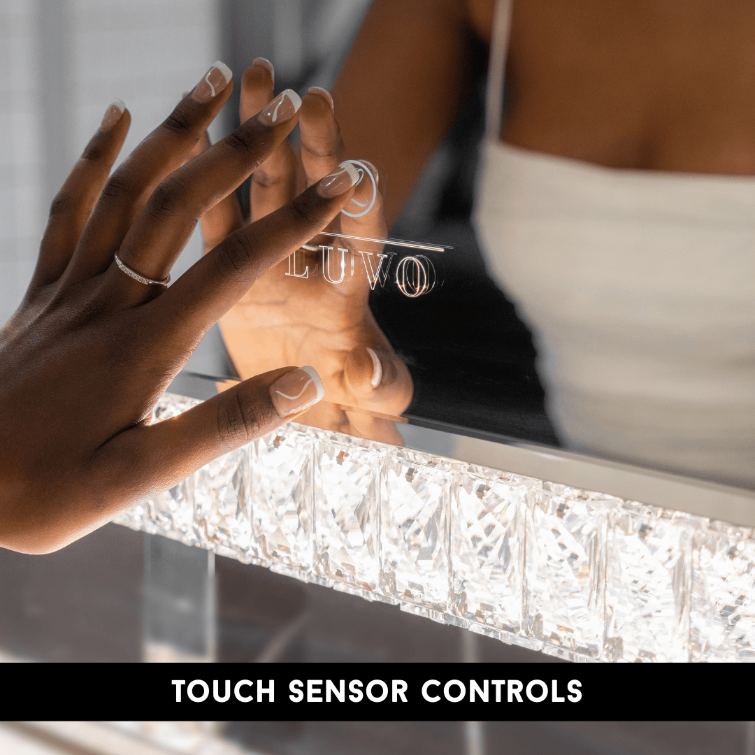 Diamond Vanity Mirror - Original - Luvo Store -  Vanity Mirrors