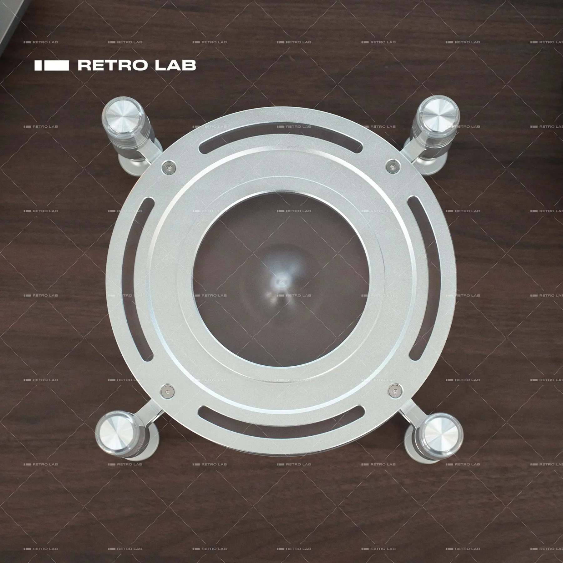 iretrolab Magnetic-Levitation Shock-Absorbing Speaker Stand for Harman Kardon