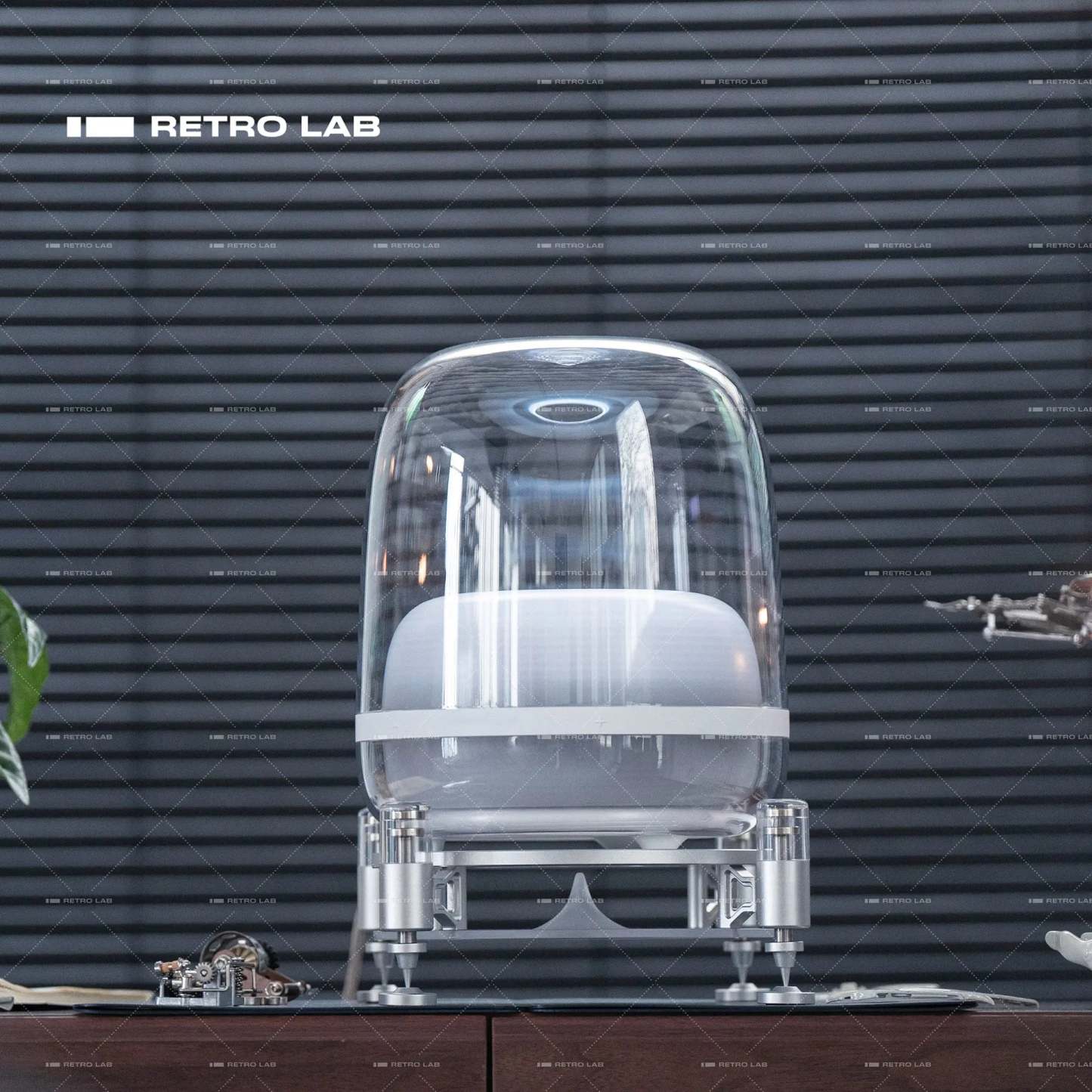 iretrolab Magnetic-Levitation Shock-Absorbing Speaker Stand for Harman Kardon