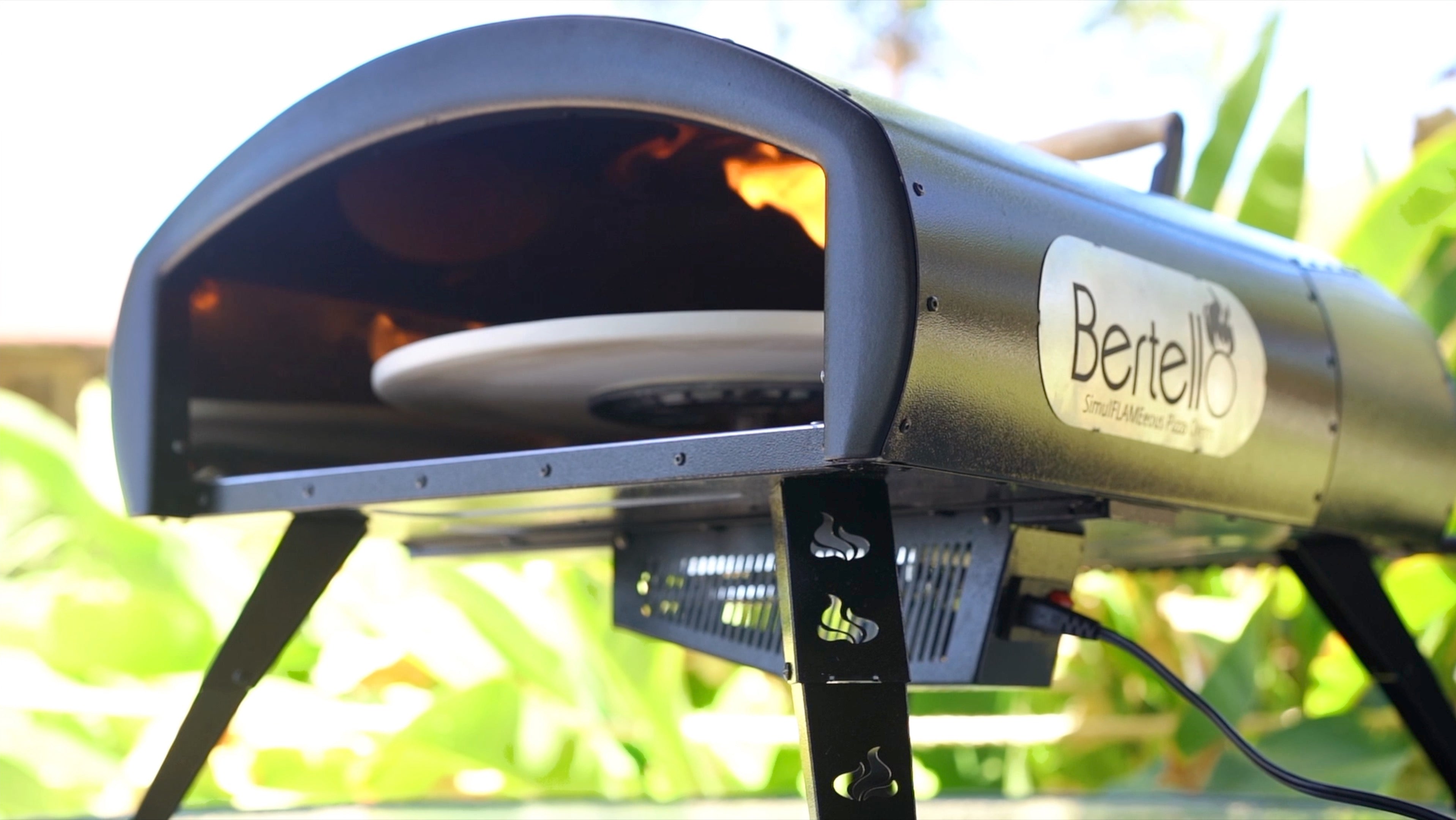 New Year Sale! - $200 Off – Bertello SimulFIRE 16” Rotating Outdoor Pizza Oven