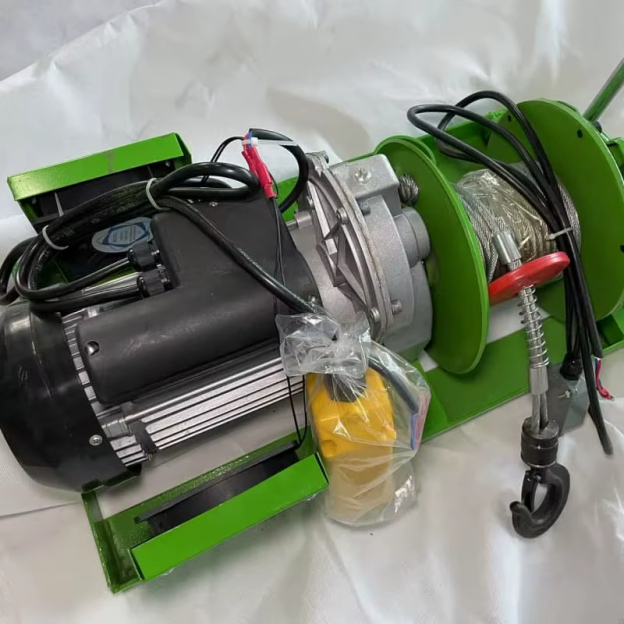 Industrial Electric Hoist 500kg High-Speed Pulley Heavy Duty Lifting CE Certified Winch Overhead Crane Workshop Hoist