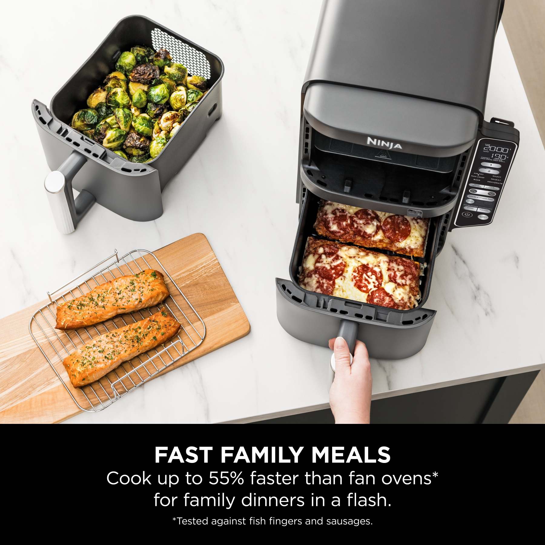 Ninja Double Stack XL 9.5L Air Fryer - SL451