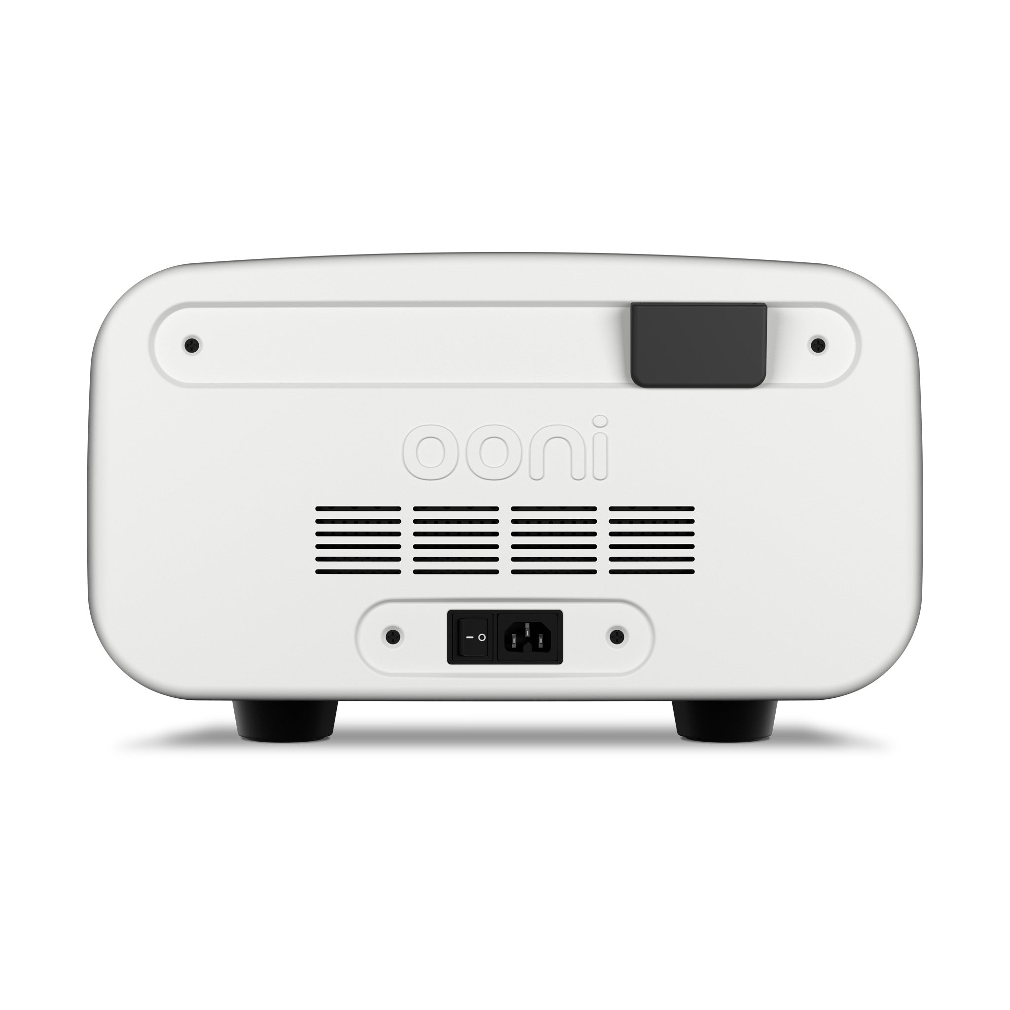 rear of volt 2 electric pizza oven - polar white