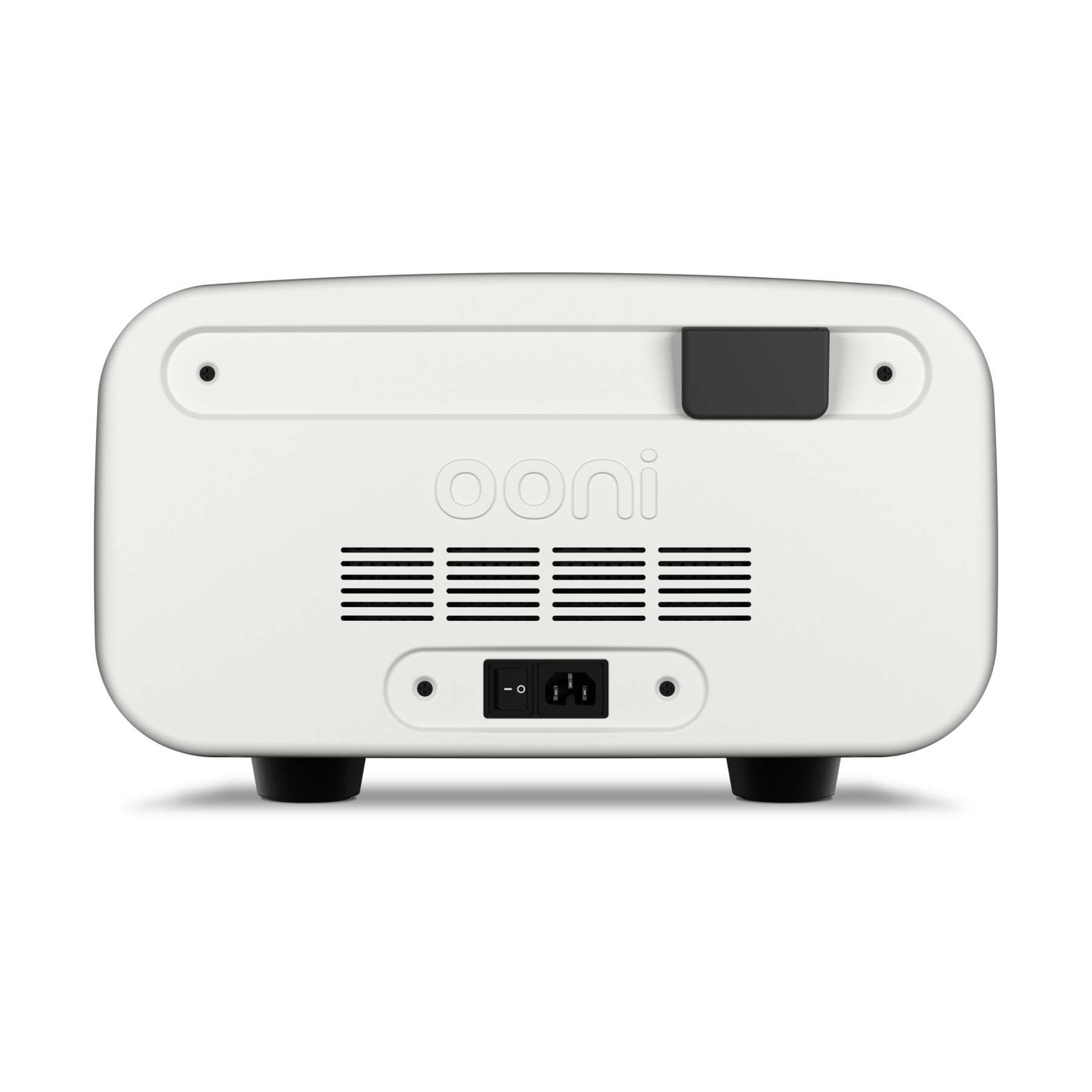 rear of volt 2 electric pizza oven - polar white