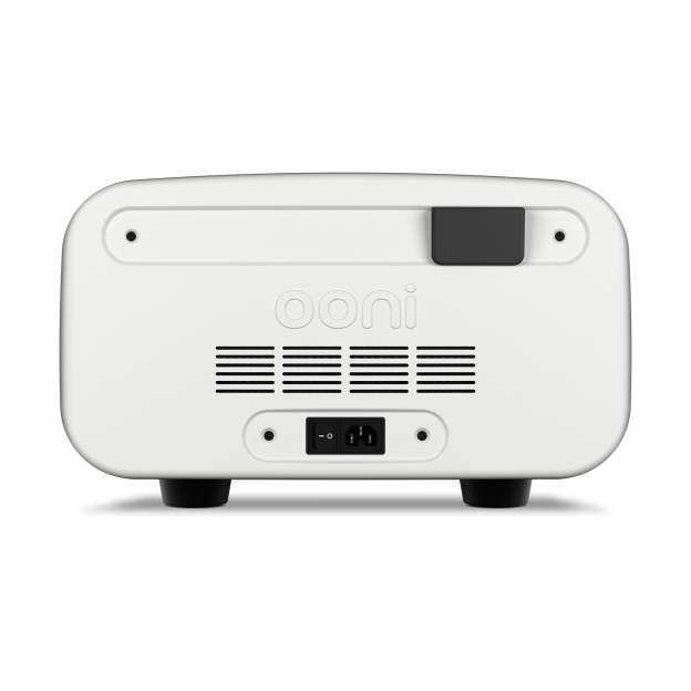 rear of volt 2 electric pizza oven - polar white