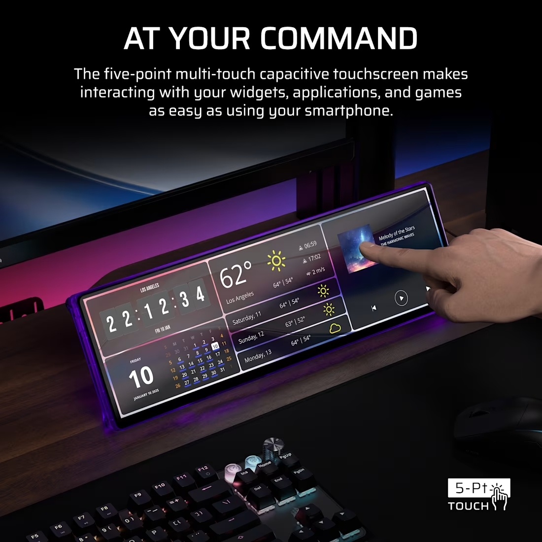 CORSAIR XENEON EDGE 14.5" LCD Touchscreen